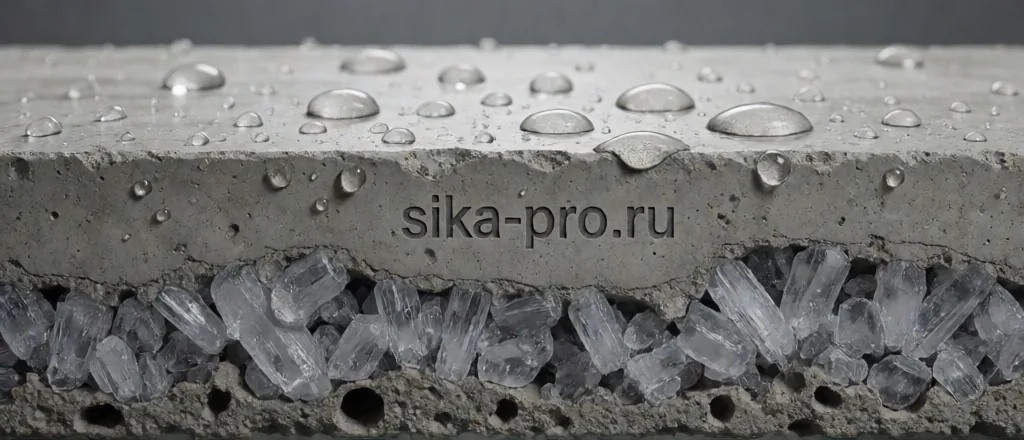 Проникающая гидроизоляция: что это и как работает